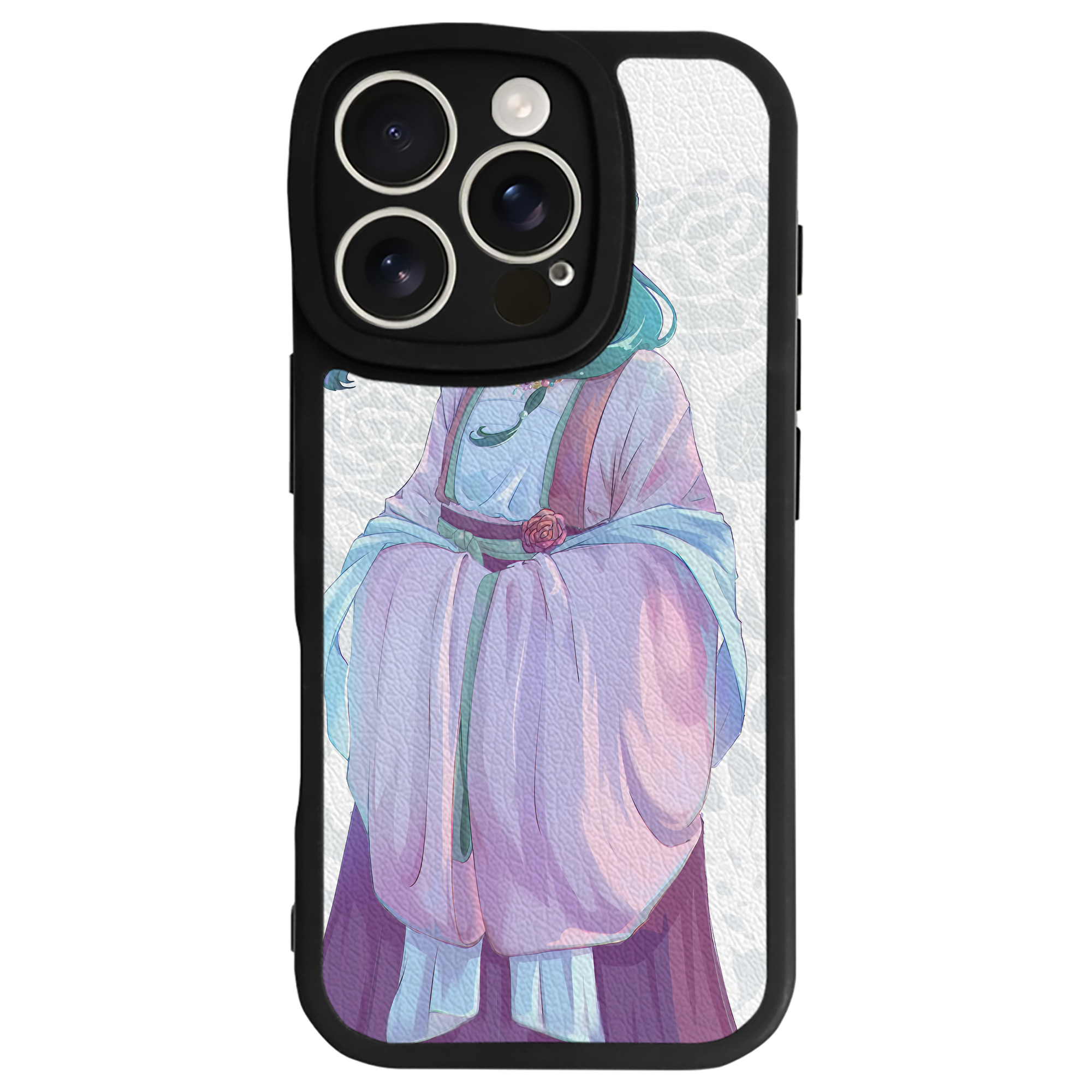 （画像用） 薬屋のひとりごと The Apothecary Diaries 【iPhone 16シリーズ対応】シリコンスマホケース（レザー調） 材質：シリコン